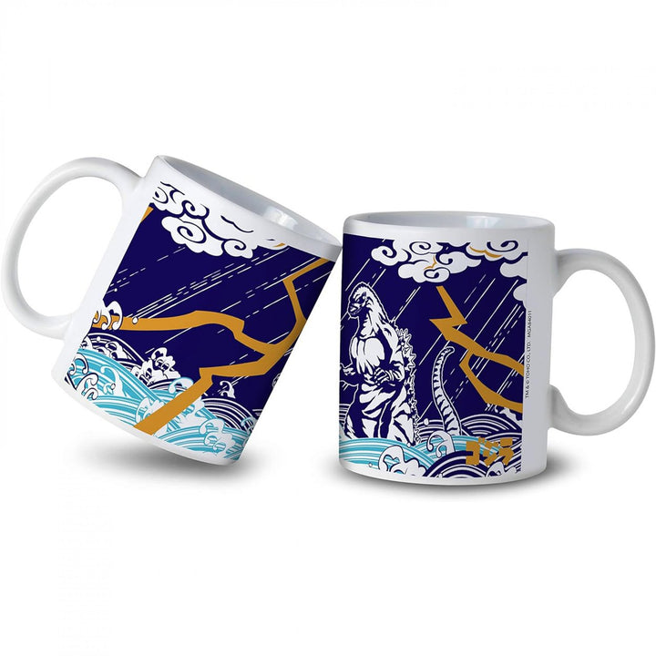 Godzilla Ocean Lightning 11 oz. Ceramic Mug Image 1