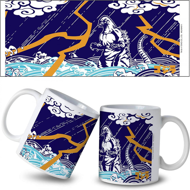 Godzilla Ocean Lightning 11 oz. Ceramic Mug Image 2