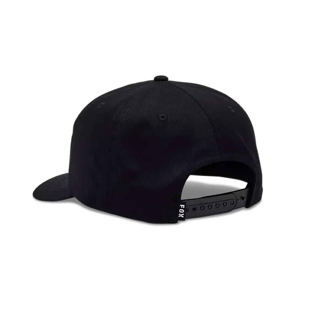 Fox Racing Mens Next Level Black Snapback Hat ONE SIZE BLACK Image 1