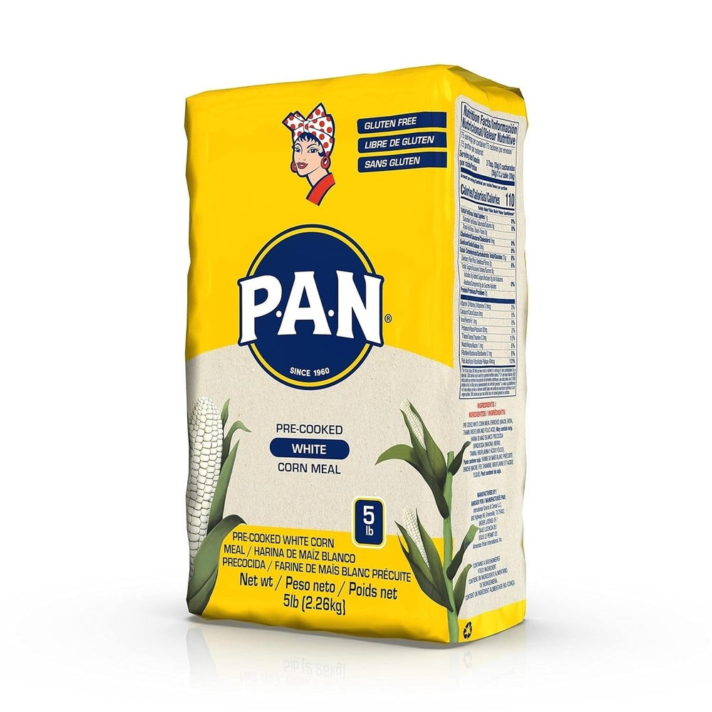 PAN Precooked White Cornmeal (5 Pounds) Image 2