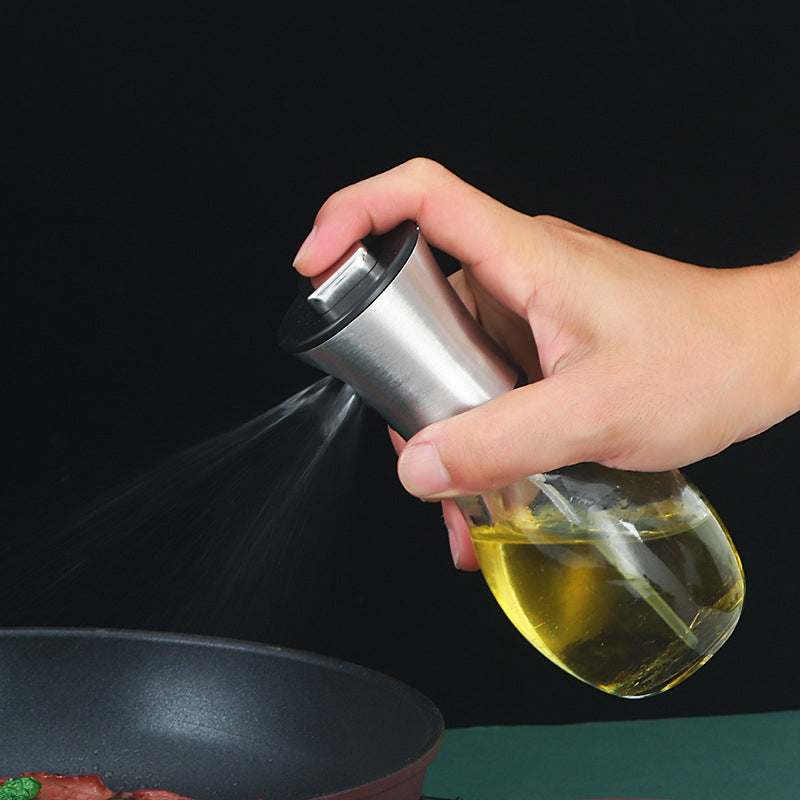 Stainless steel olive oil sprayer bottle dispenser Image 3