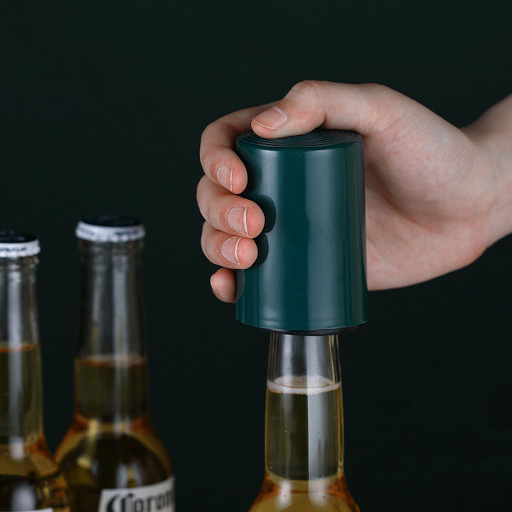 Creative stainless steel manual beer bottle opener Image 1