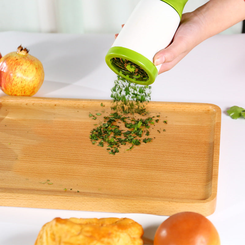 Hand-operated garlic herb grinder spice vegetable mill Image 2