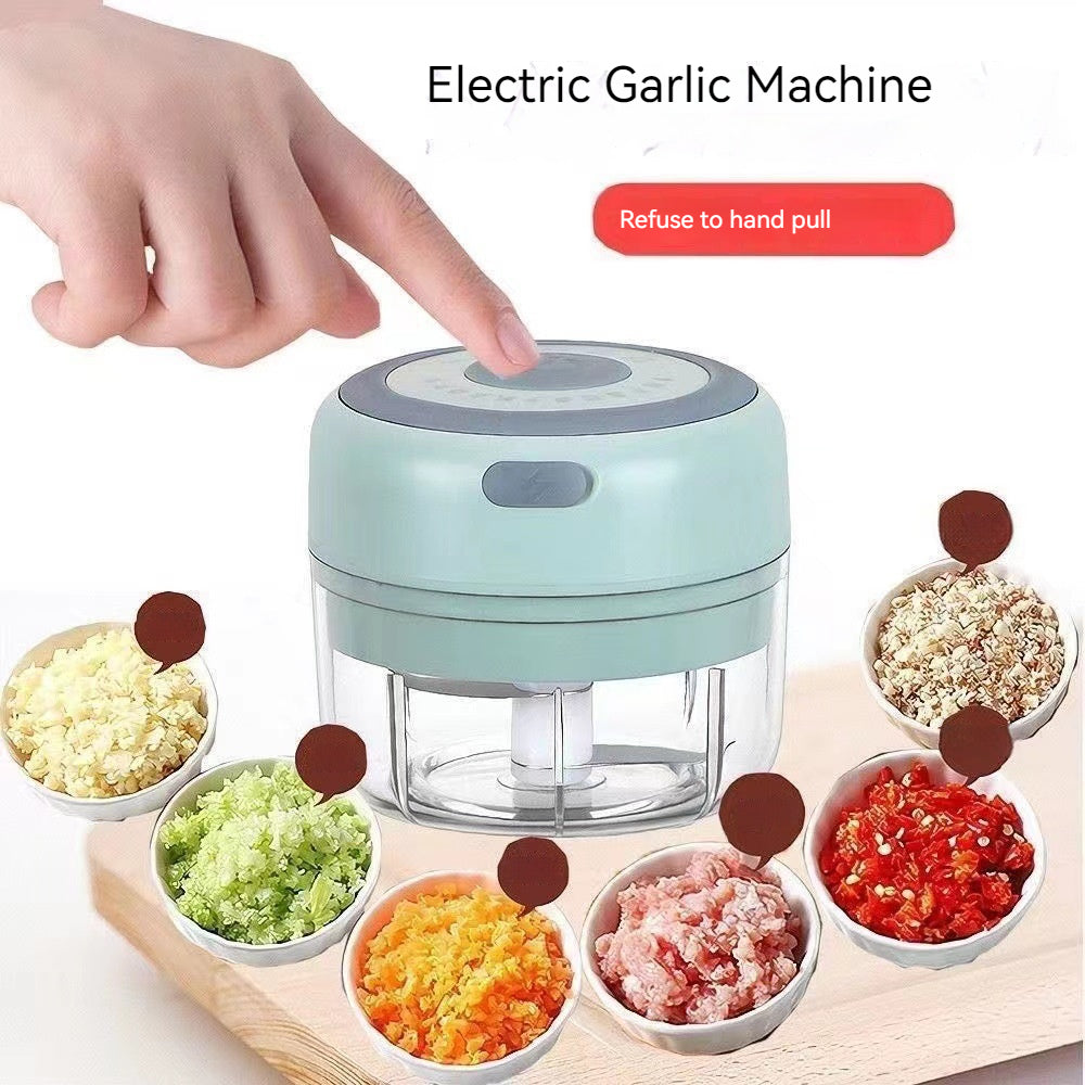 Electric Cutter Mini Garlic Meat Chopper Image 2