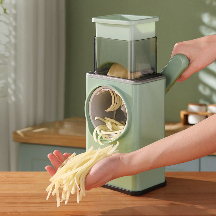 Multifunctional Vegetable Cutter Hand Operated Shredder Image 1