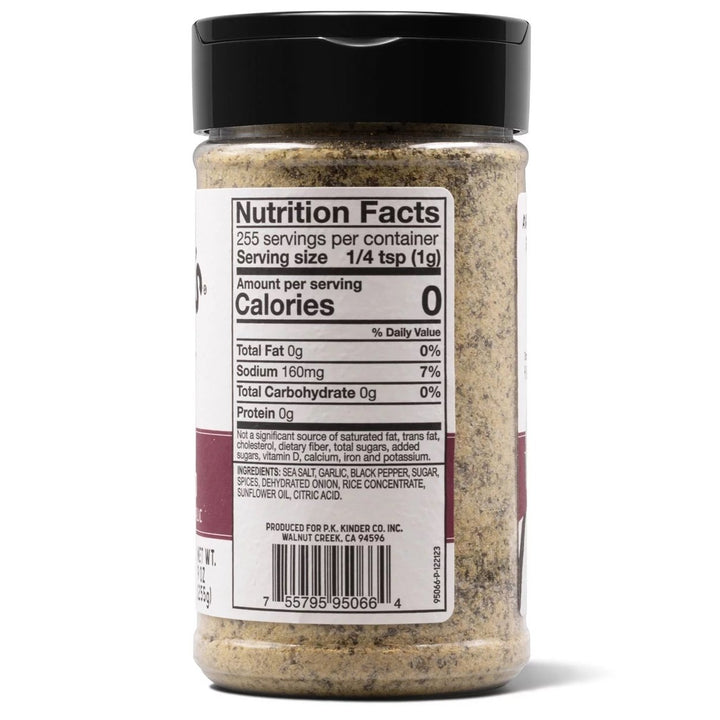 Kinders Butchers Burger Blend Seasoning 9 Ounce Image 3