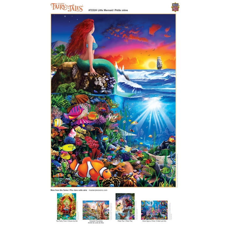 Classic Fairy Tales - Little Mermaid 1000 Piece Jigsaw Puzzle Image 4