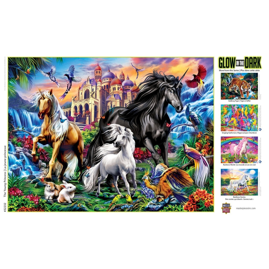 Glow in the Dark - The Young Princess 300 Piece EZ Grip Jigsaw Puzzle Image 4