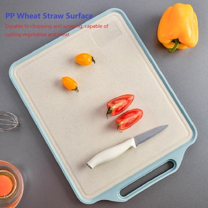 Antibacterial stainless steel vegetable meat cutting board Image 3