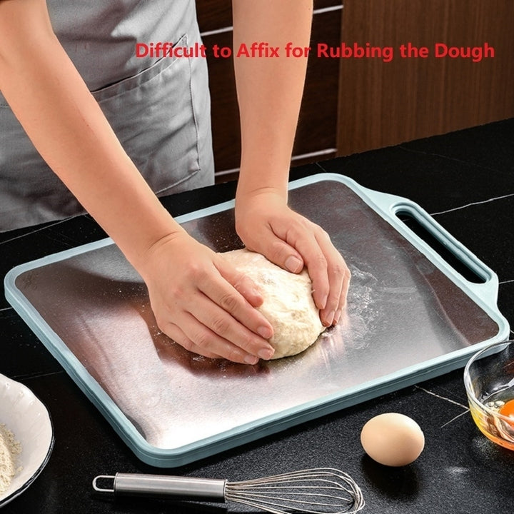 Antibacterial stainless steel vegetable meat cutting board Image 4