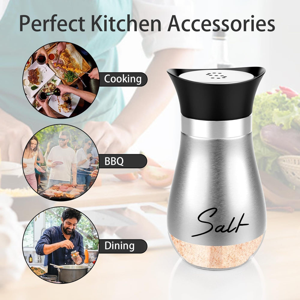 Stainless steel kitchen cumin salt pepper seasoning bottle Image 2