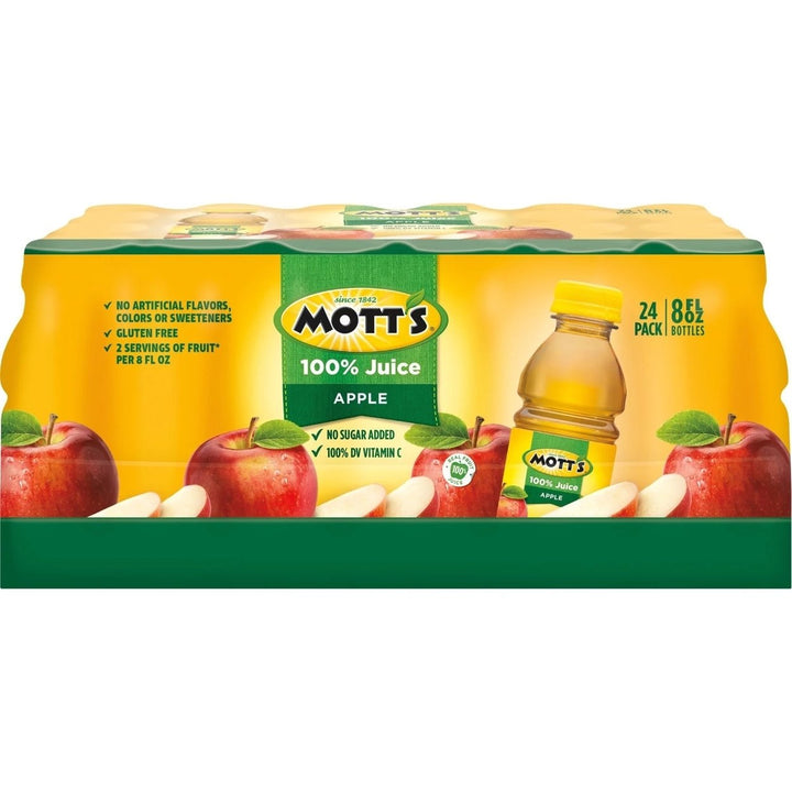 Motts 100% Original Apple Juice 8 Fluid Ounce (Pack of 24) Image 1