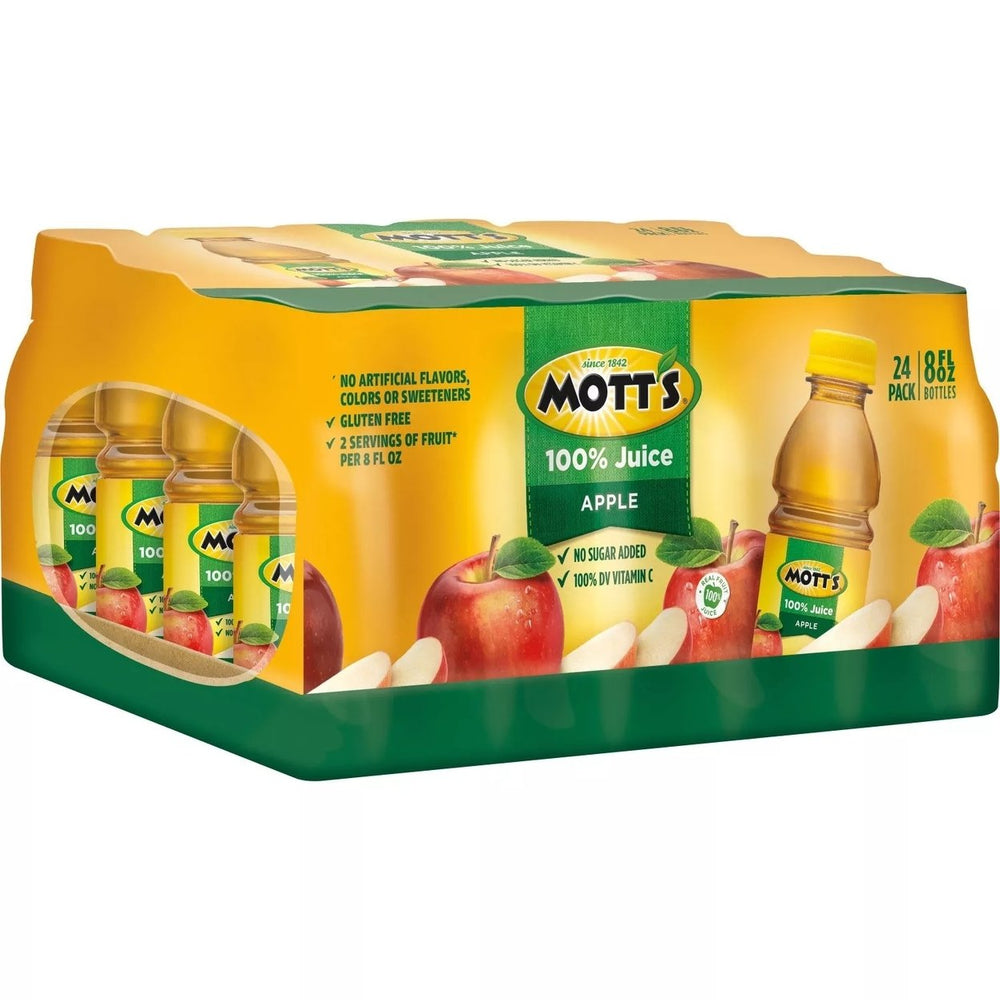 Motts 100% Original Apple Juice 8 Fluid Ounce (Pack of 24) Image 2