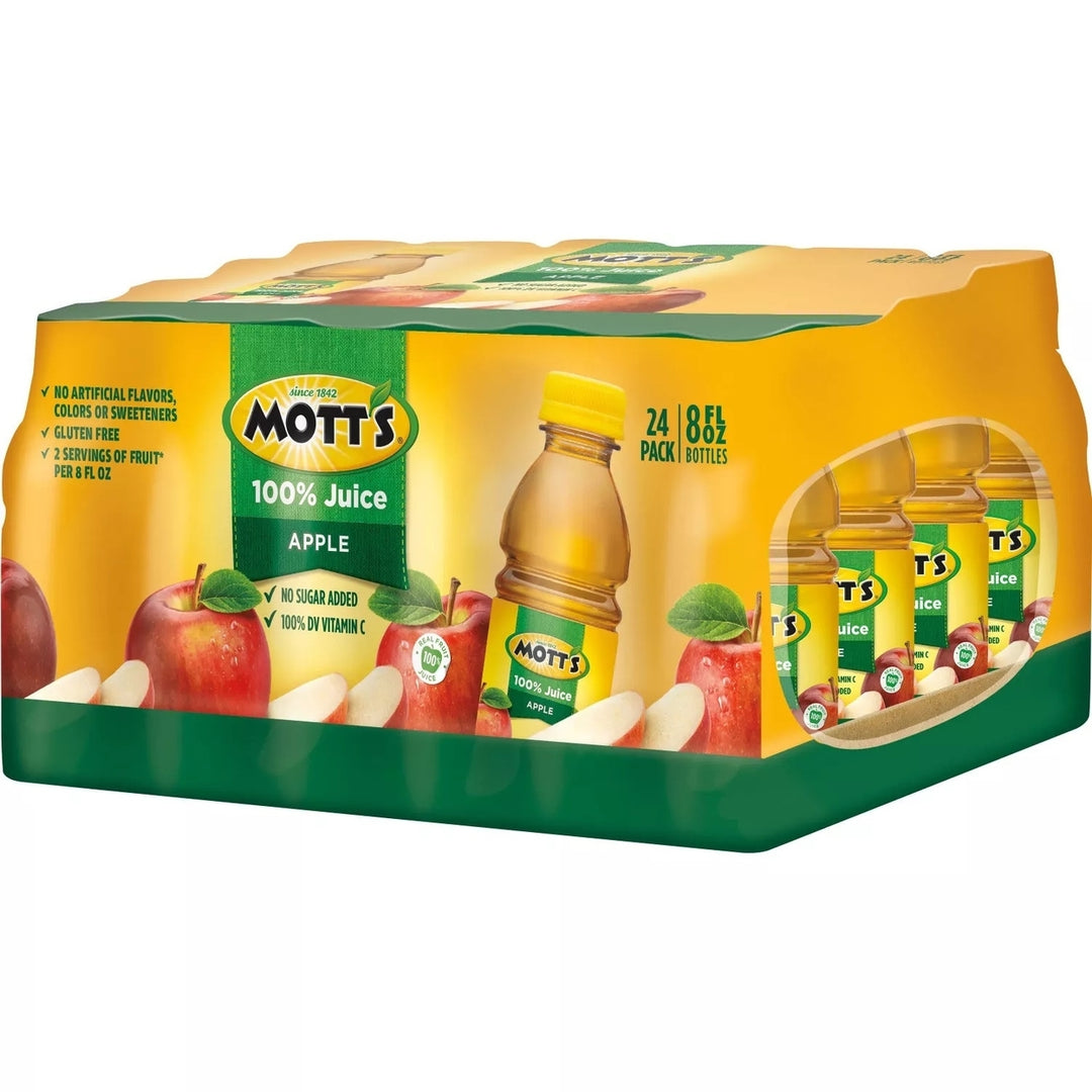 Motts 100% Original Apple Juice 8 Fluid Ounce (Pack of 24) Image 3