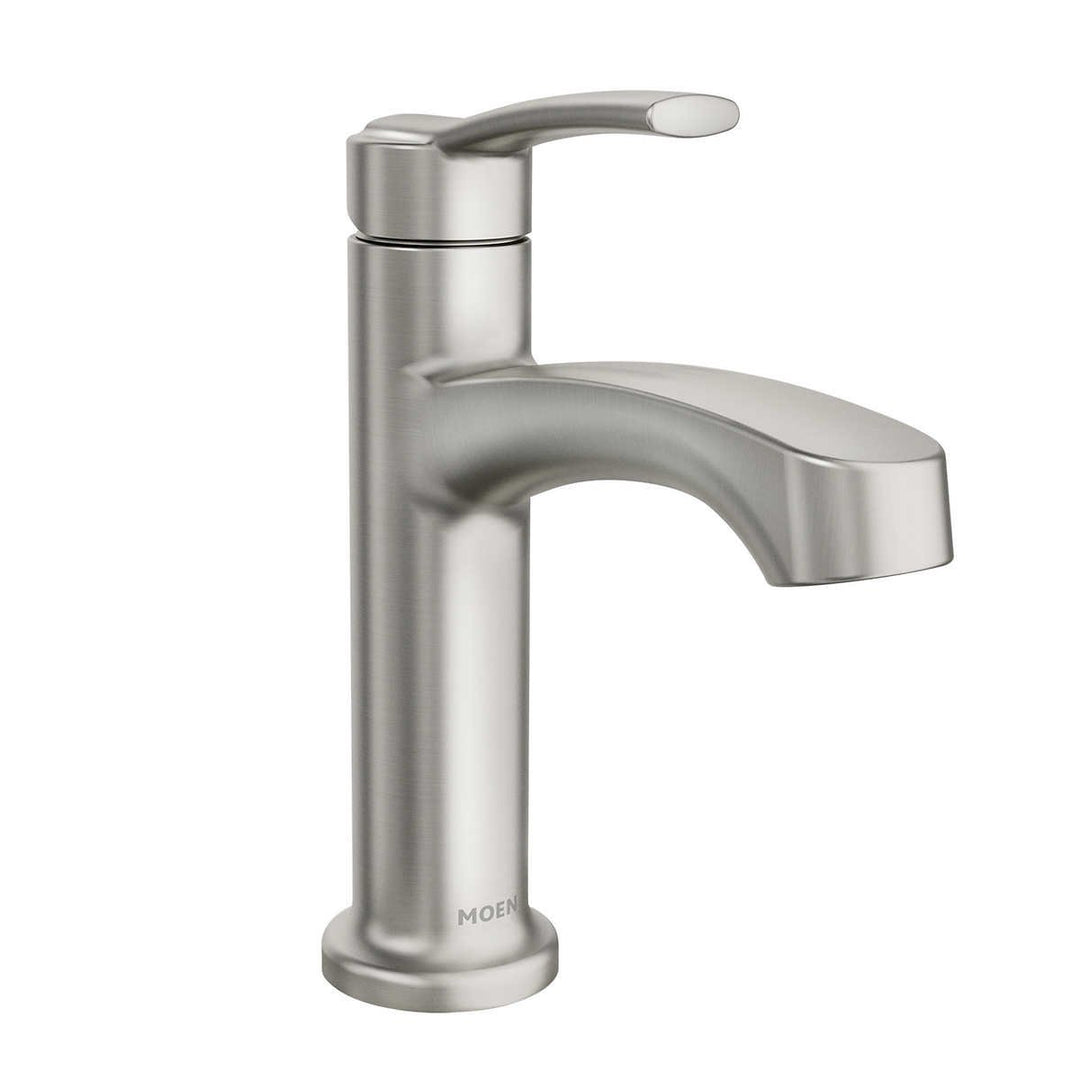 Moen Laken Single Hole Bathroom FaucetBrushed Nickel Image 1