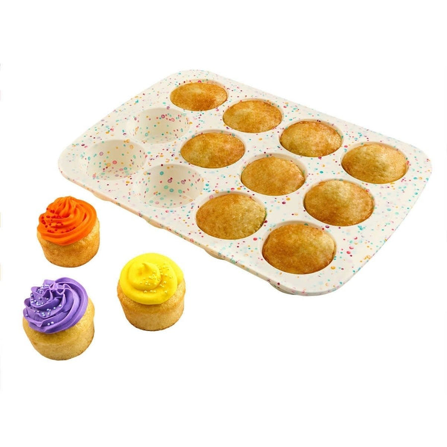 Trudeau Silicone Muffin Pan12 Count (Pack of 2) Image 1