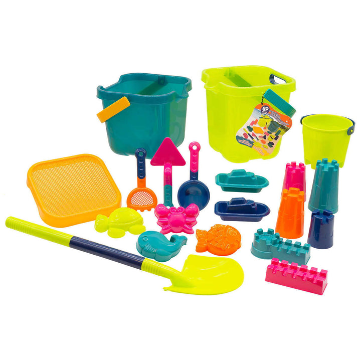 20 Piece Bucket Playset Image 1