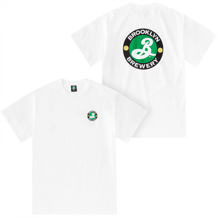 Brooklyn Brewery Beer Logo Front/Back Print T-Shirt Image 1