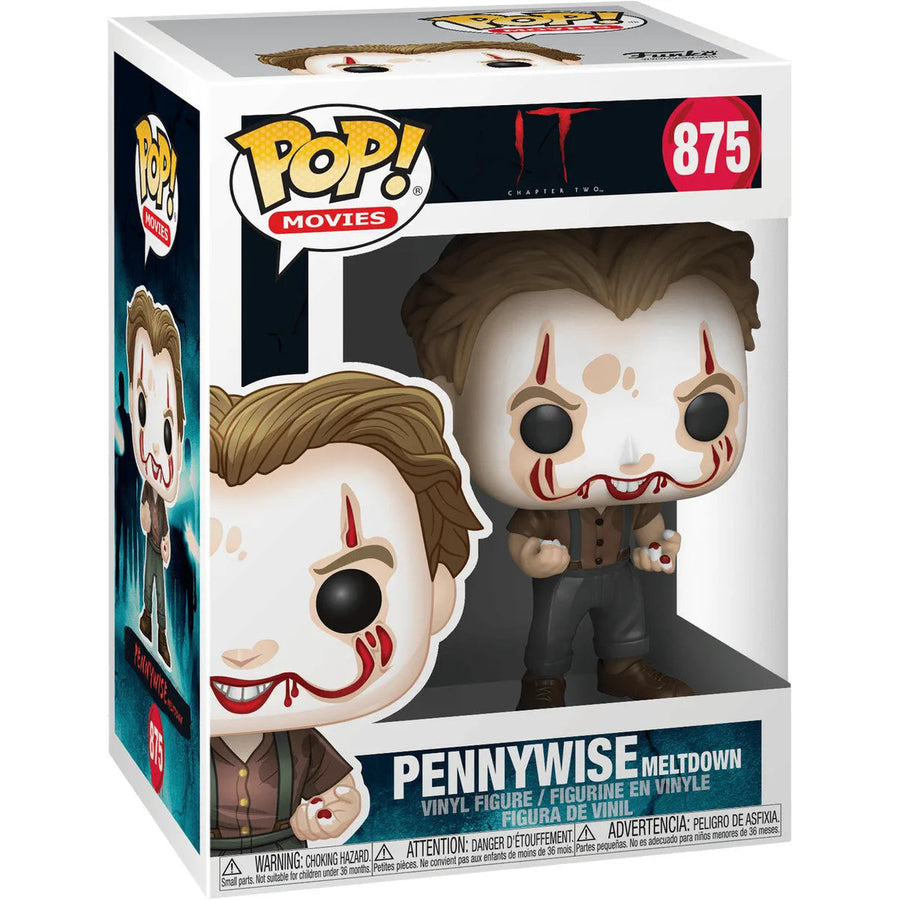 Pennywise Meltdown Funko Pop 875 IT 2 Horror Collectible Figure Movie Image 1