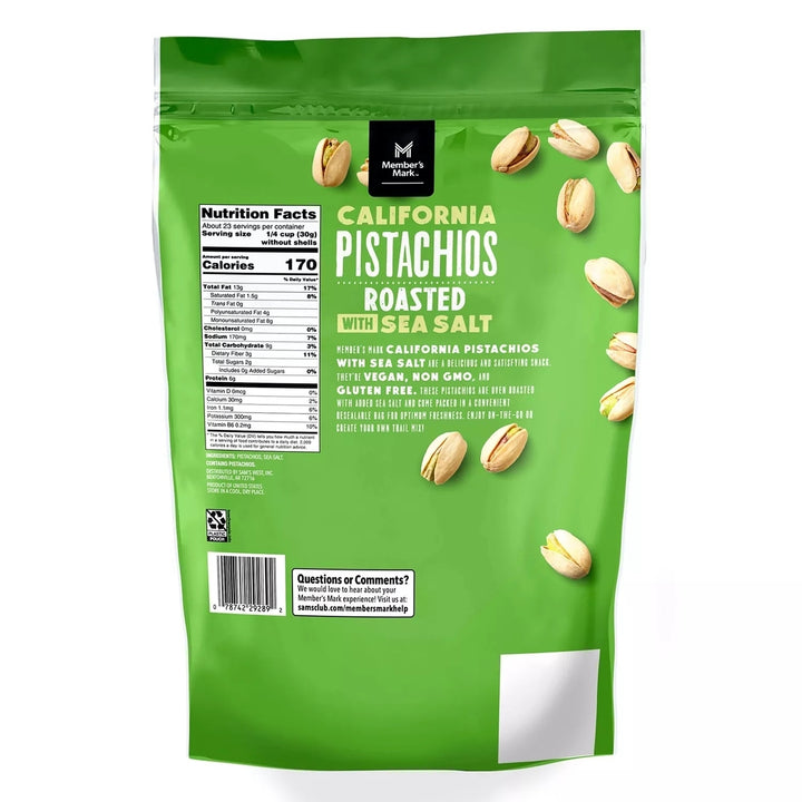 Members Mark Roasted and Salted Pistachios (48 Ounce) Image 2