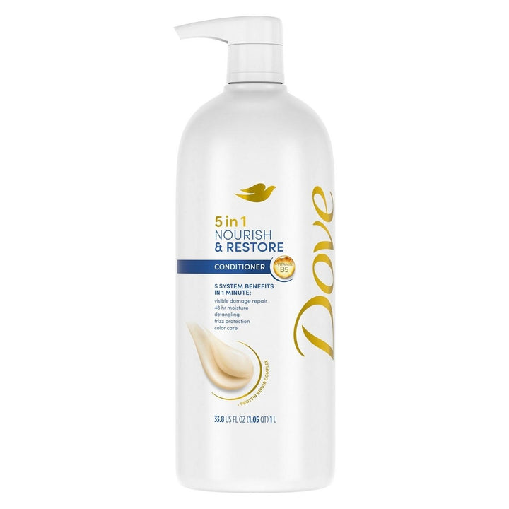 Dove Nourish and Restore 5-in-1 Conditioner (33.8 Fluid Ounce) Image 1