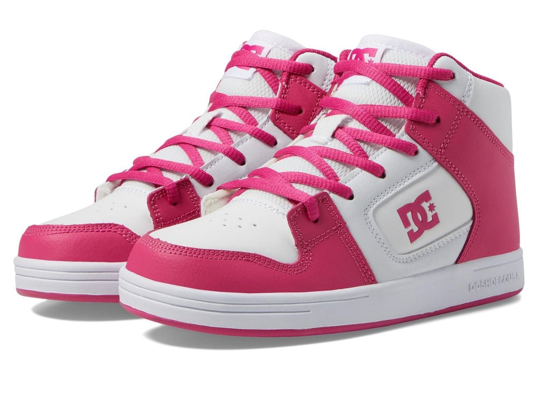 DC Shoes Girls Manteca 4 HI Shoes Crazy Pink - ADGS300116-CRP CRAZY PINK Image 1