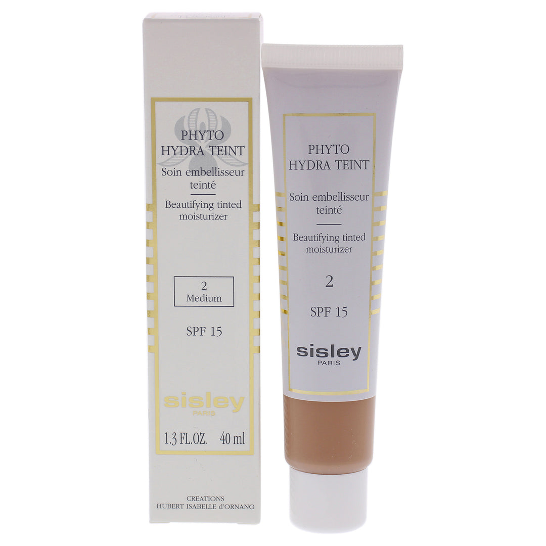 Sisley Phyto Hydra Teint Beautifying Tinted Moisturizer SPF 15 - 02 Medium Makeup 1.3 oz Image 1