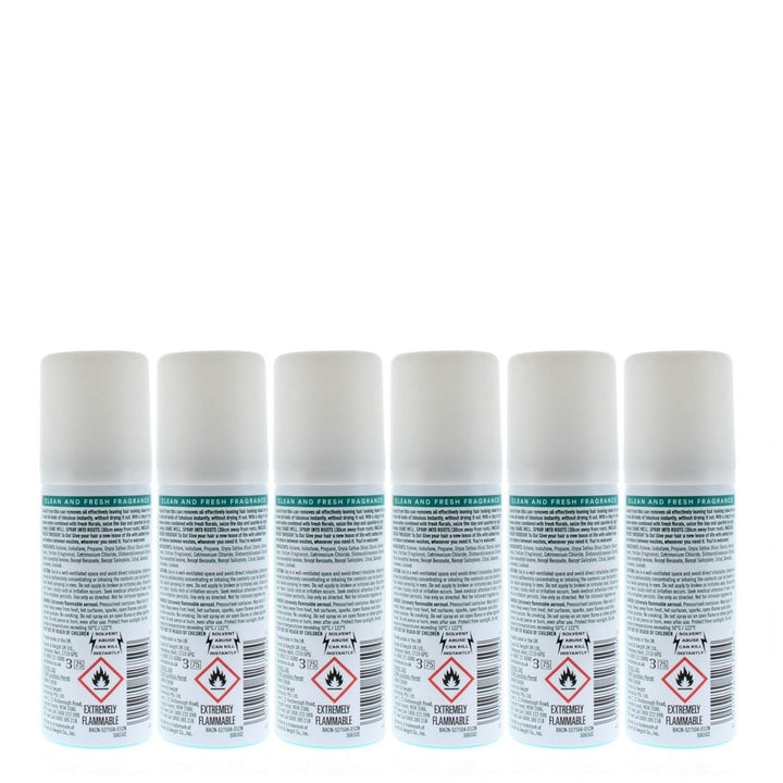 Batiste Dry Shampoo 50ml Original Classic Clean Fresh 6-Pack Instant Hair Refresh Image 3