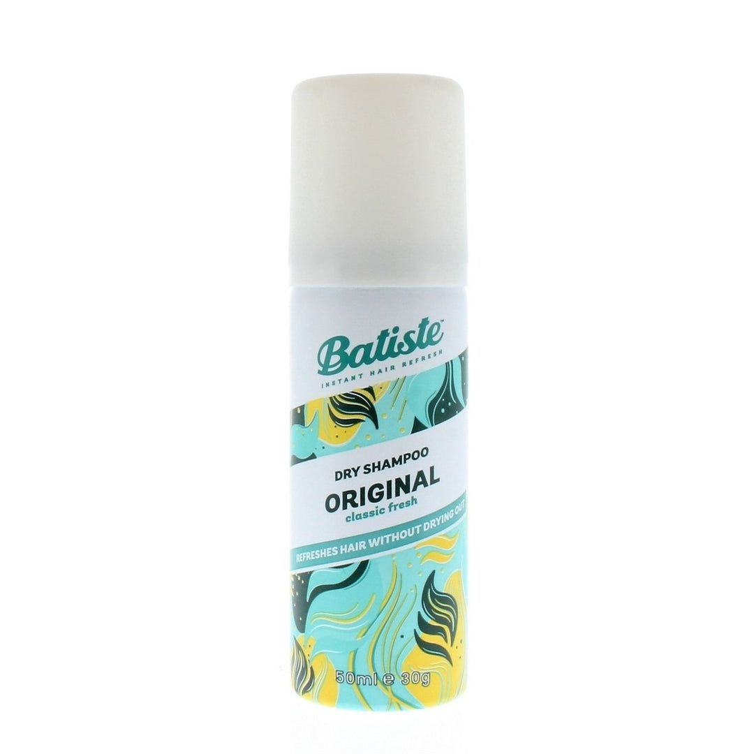 Batiste Dry Shampoo Original Classic Fresh 50ml Instant Hair Refresh Clean Texture Image 1