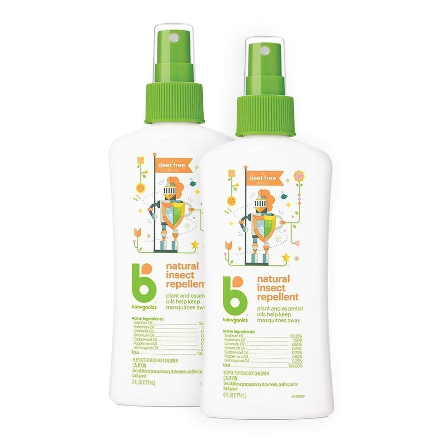 Babyganics Natural Insect Repellent6 oz-2pack Image 1