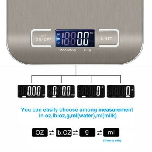 Kitchen digital electronic waterproof scale Image 3