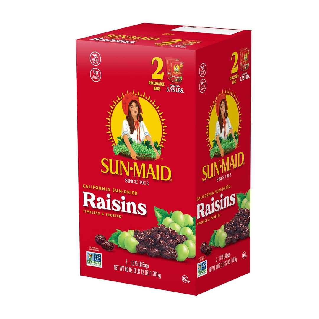 Sun-Maid California Sun-Dried Raisins 60 Ounce Image 2