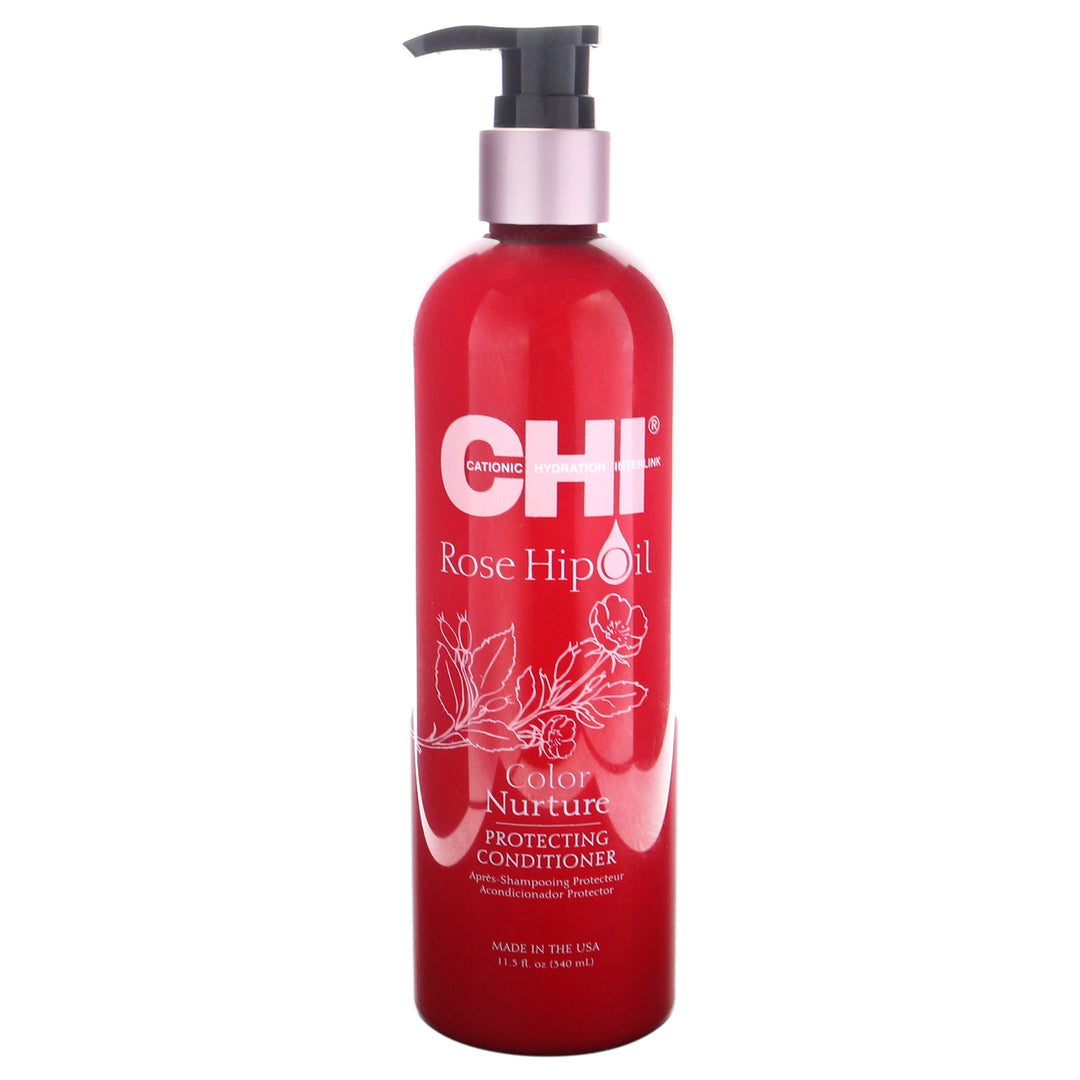 CHI Unisex HAIRCARE Rose Hip Oil Blend Color Protect Conditioner 11.5 oz Image 1