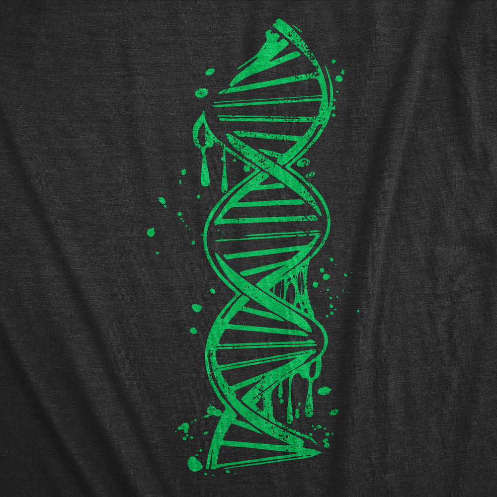 Mens Drippy DNA Funny T Shirts Science Graphic Tee For Men Image 2