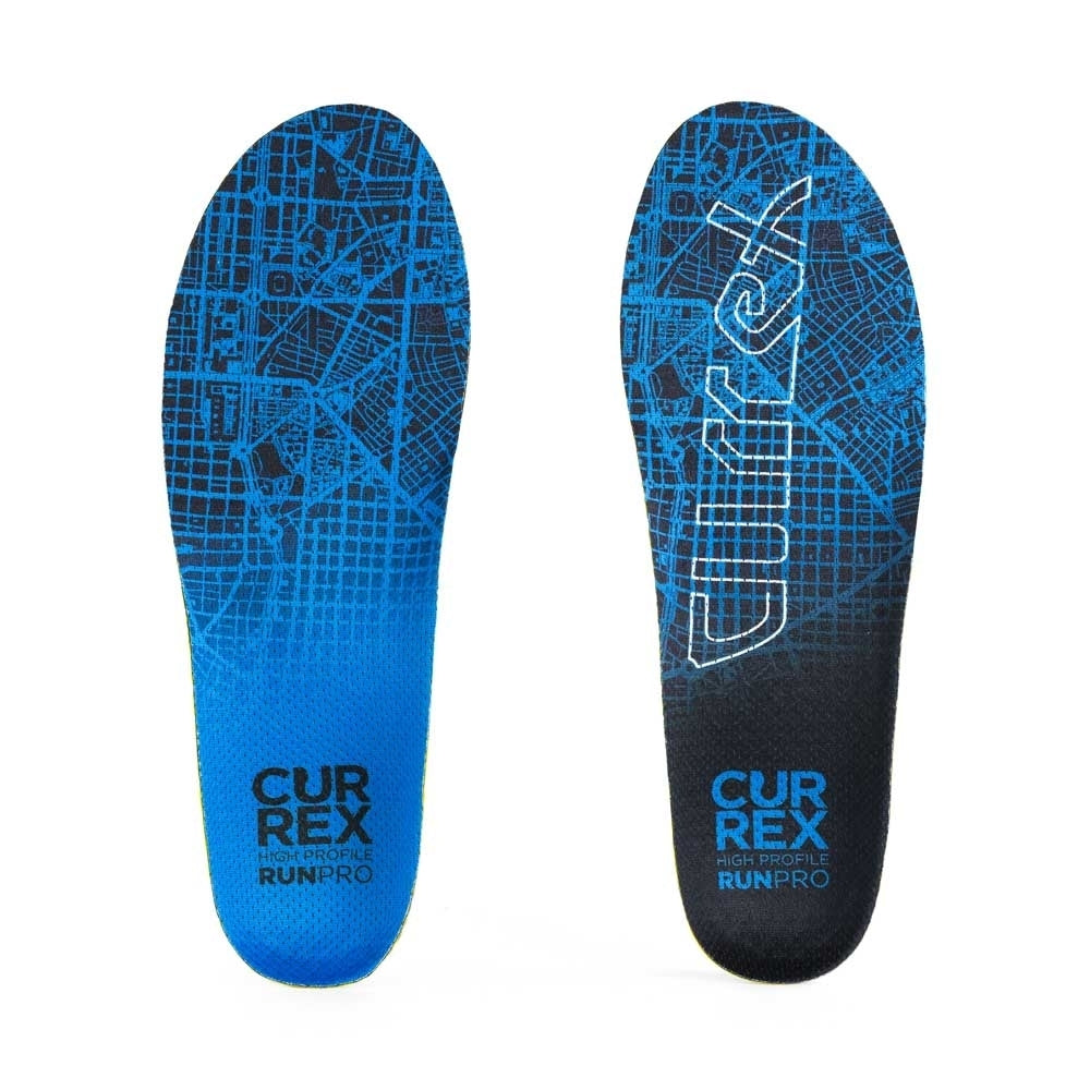 CURREX Unisex RUNPRO High Profile Insoles for Running Shoes Blue - 2011-18  BLUE Image 4