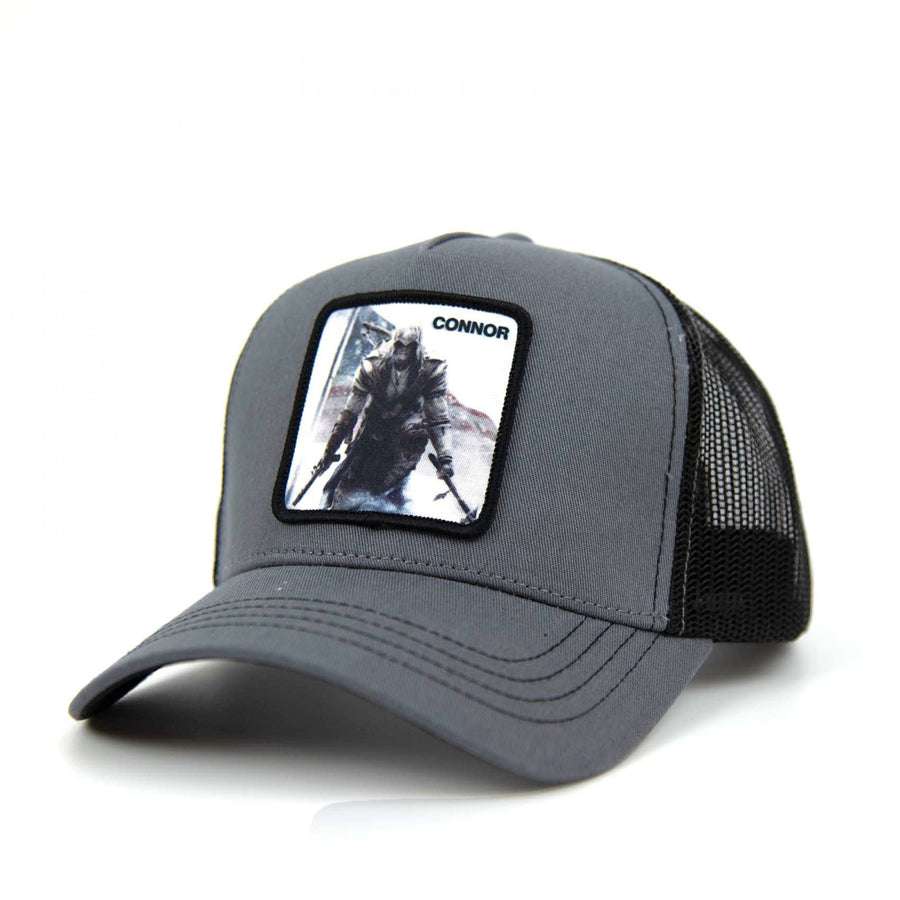 Assassins Creed Connor Snapback Trucker Hat Image 1