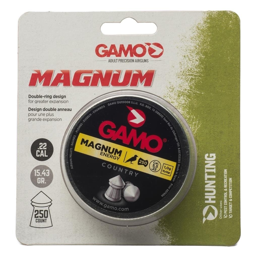 Gamo Magnum .22 Pellets 250 Count Image 1