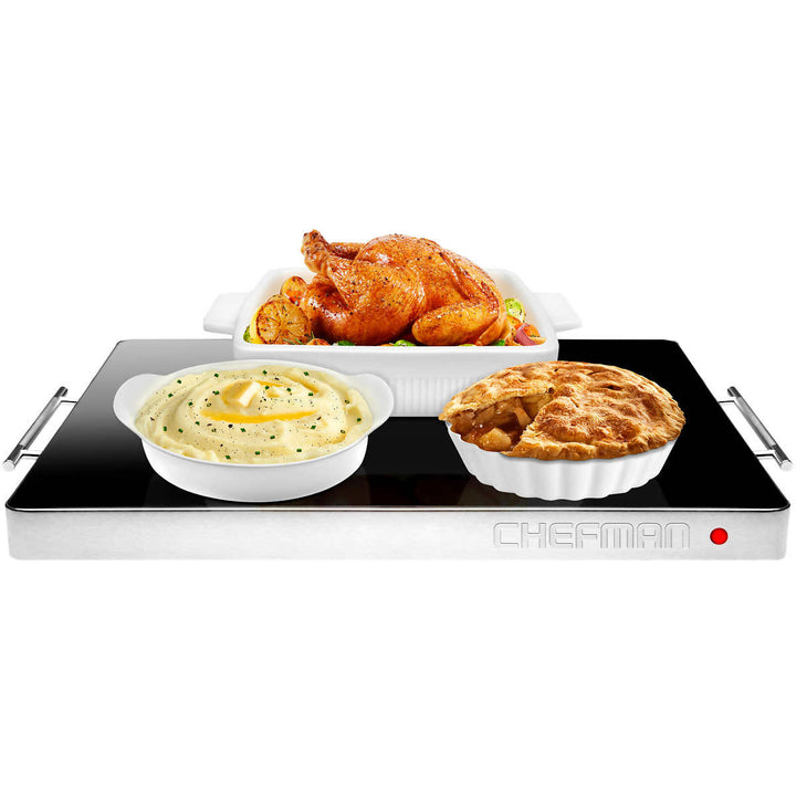 Chefman Electric Warming Tray with Adjustable Temperature Control Image 1