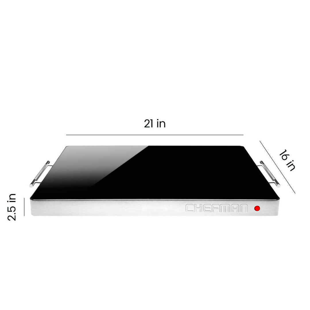 Chefman Electric Warming Tray with Adjustable Temperature Control Image 2