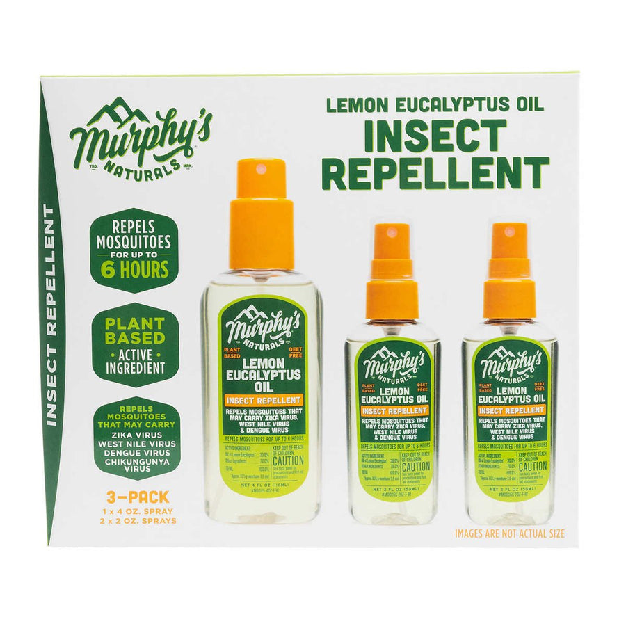 Murphys Naturals Insect Repellent Spray Lemon Eucalyptus Oil (Pack of 3) Image 1