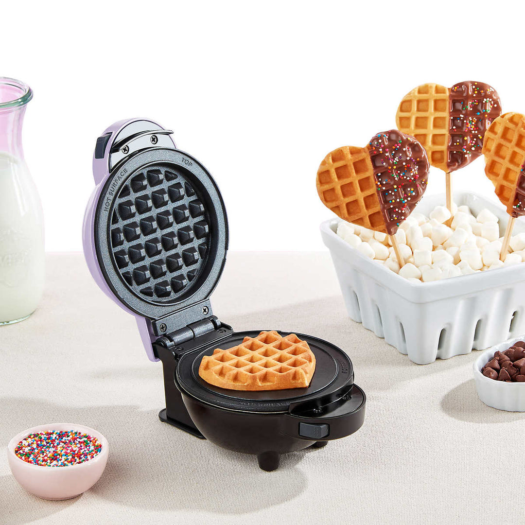 Dash Multi-Plate Mini Waffle Maker with Removable Plates Image 4