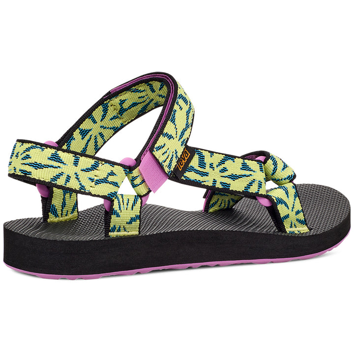 Teva Womens Original Universal Sandal Beach Floral Wild Lime - 1003987-BCHF BEACH FLORAL WILD LIME Image 2