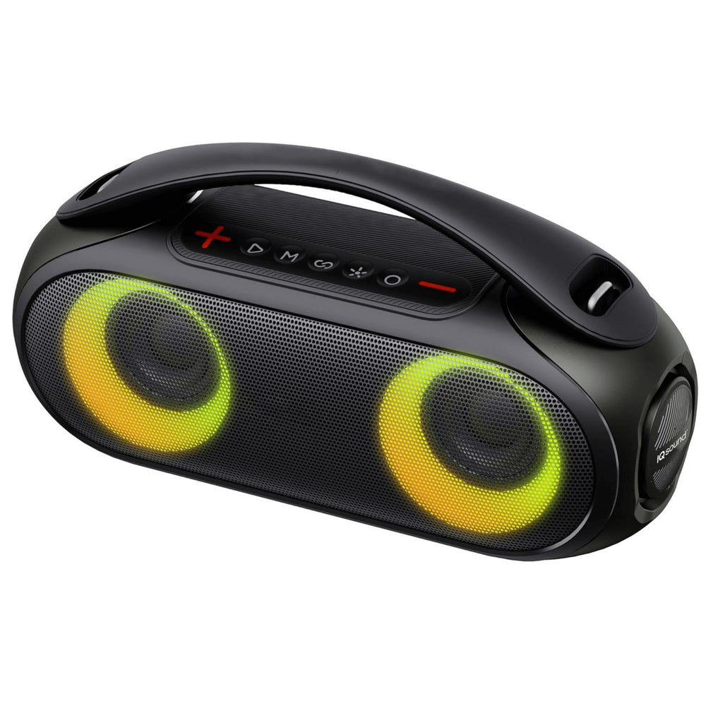 Supersonic Portable Water-Resistant Bluetooth Speaker with RGB Light Model IQ-3530RGB Image 2