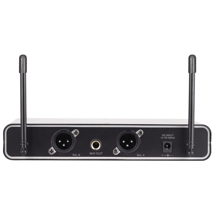 Supersonic UHF Dual Fixed Channel Professional Wireless Microphone Image 4