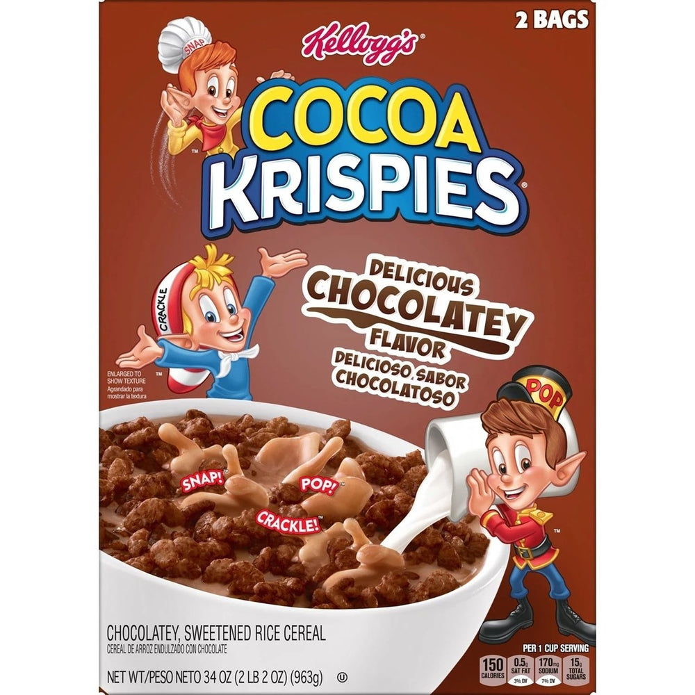 Kelloggs Cocoa Krispies Cereal (34 Ounce) Image 2