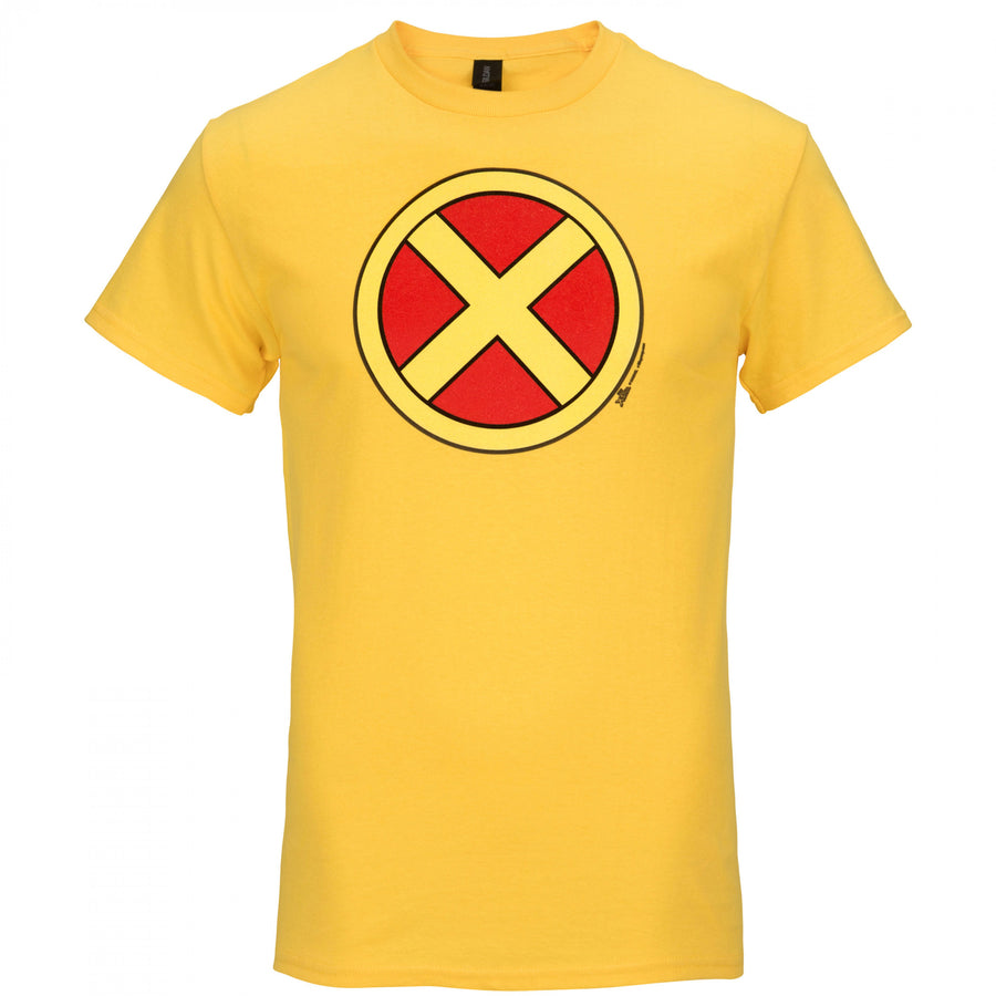 X-Men Classic Logo Yellow Colorway T-Shirt Image 1