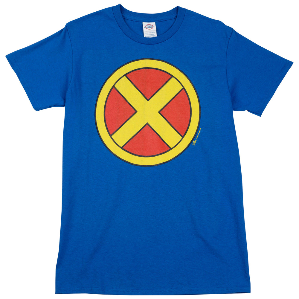 X-Men Classic Logo Blue Colorway T-Shirt Image 2