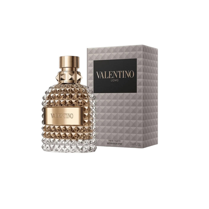 Valentino Uomo EDT Spray 3.4 oz Mens Fragrance Gourmand Leather Scent Image 1