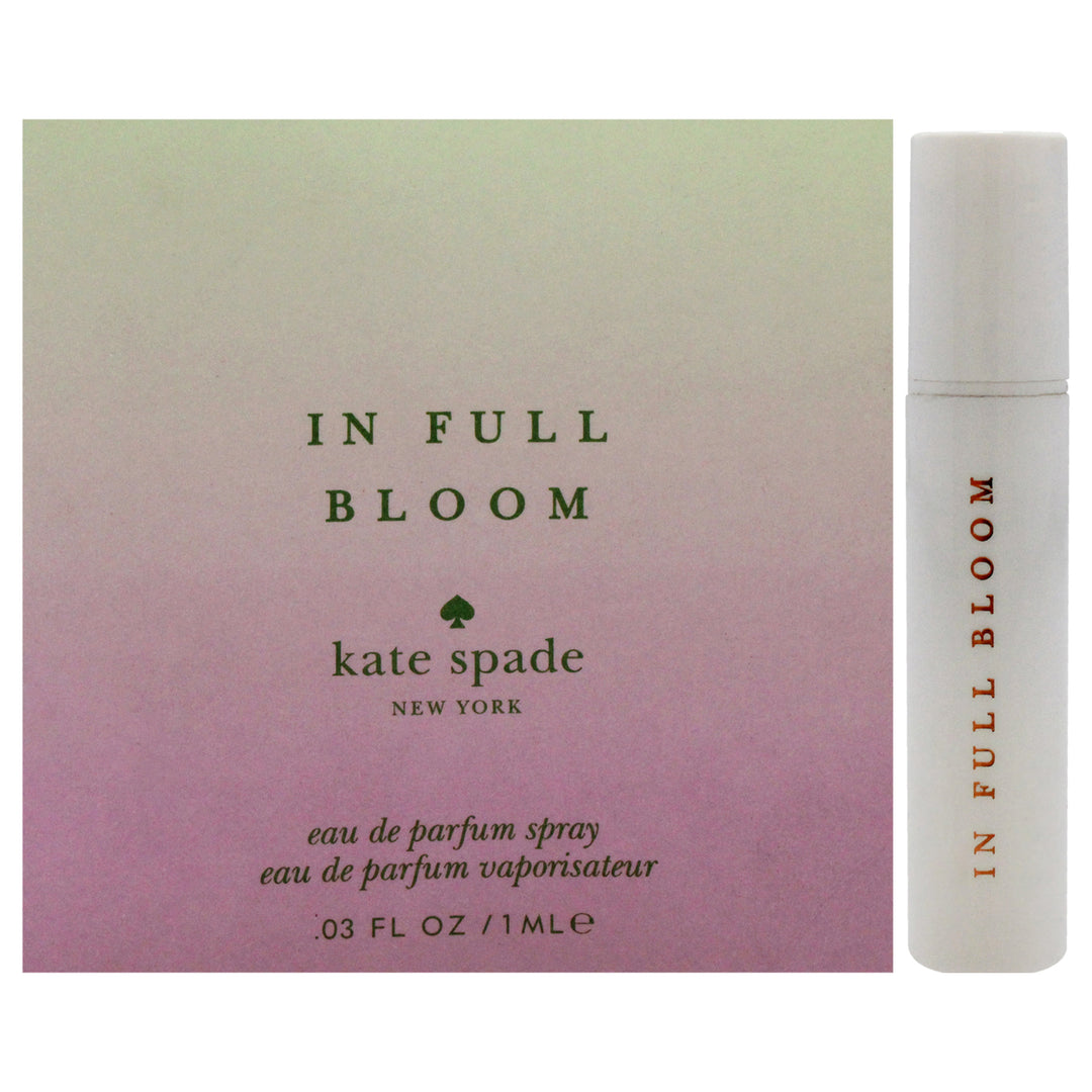 Kate Spade In Full Bloom EDP Spray Vial On Card 1 ml Image 1