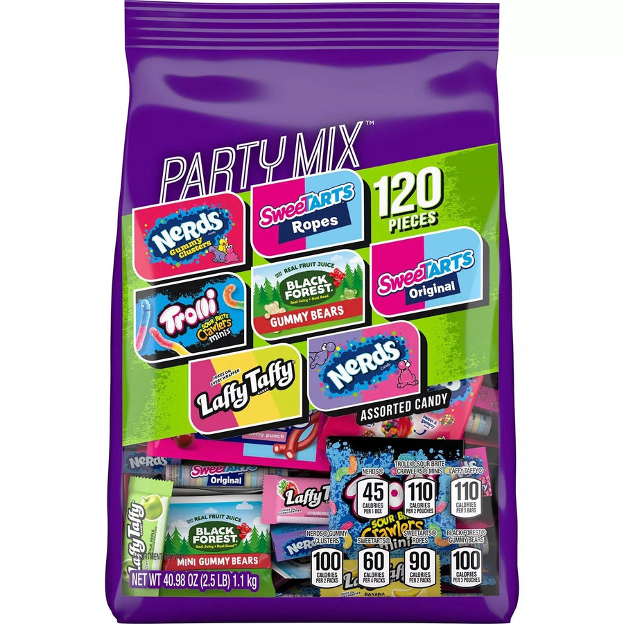 Sweetarts Party Mix40.98 Ounce (120 Pieces) Image 1